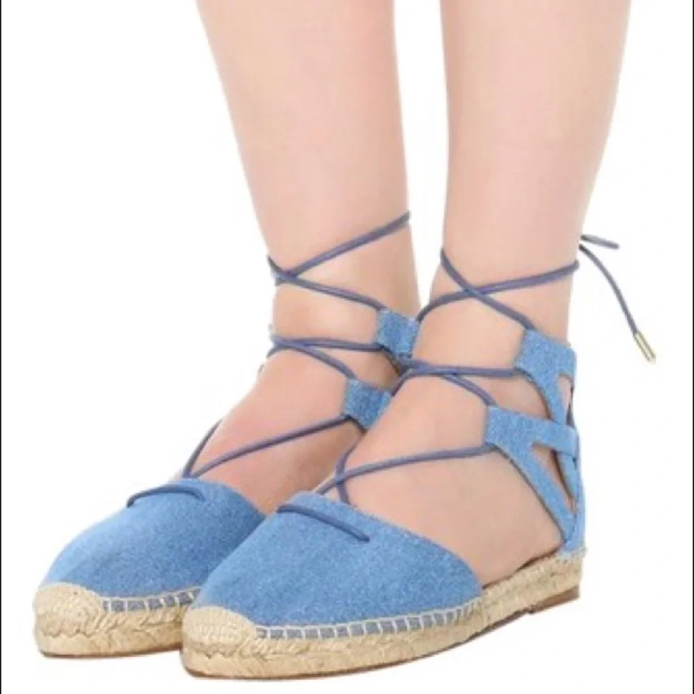 Aquazzura Belgravia Suede Espadrilles